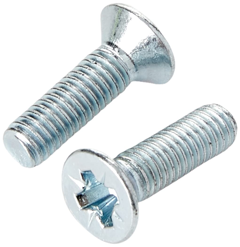 6BA Pozi Countersunk Screw Zinc Trivalent BS57