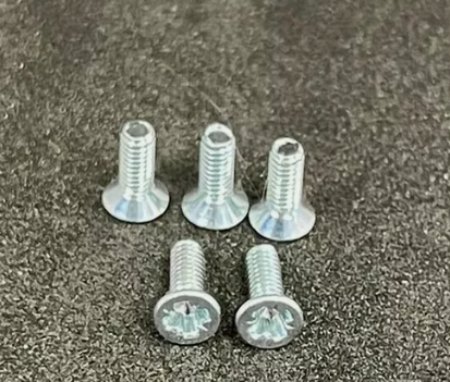 M6 Pozi Countersunk Machine Screw Zinc Trivalent DIN965Z
