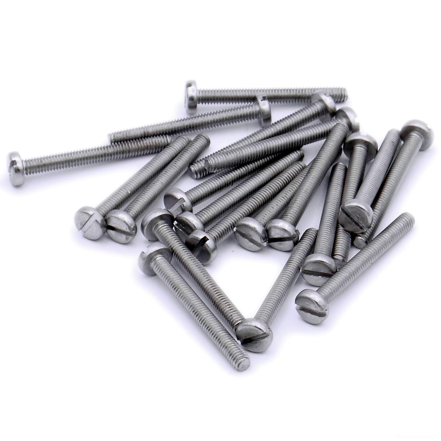 M2 Slot Pan Screws A2 Stainless DIN85