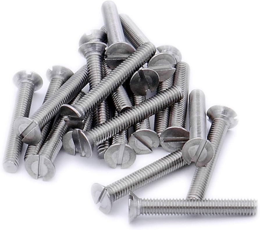 M4 Slot Countersunk Screws DIN963 A2 Stainless