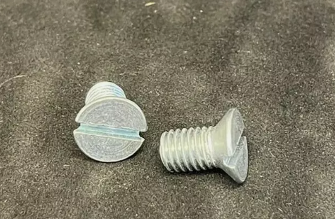 1/4BSF Slot Countersunk Machine Screw Zinc
