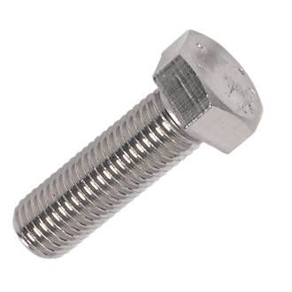 M10 Hex Head Set Screw A2/A4 Stainless DIN933