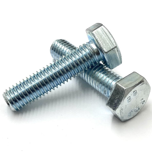 Tornillo de fijación hexagonal M3 de zinc trivalente DIN933