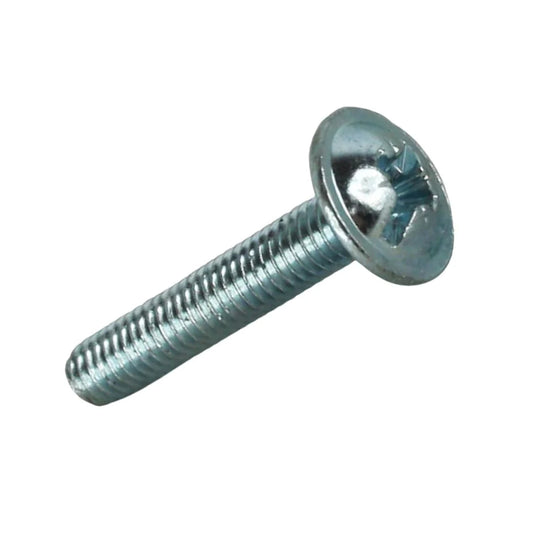 M4 Pozi Flange Machine Screw Zinc Trivalent DIN967Z